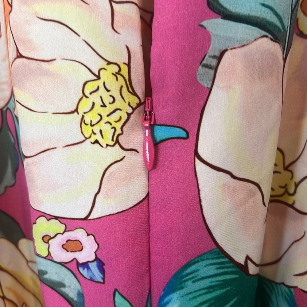 FARM Rio Pink Floral Wide-Leg Jumpsuit - Picture 9 of 10